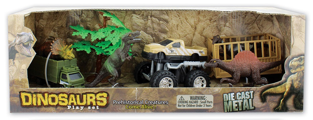Ark Toys 8pc Dinosaur Play Set