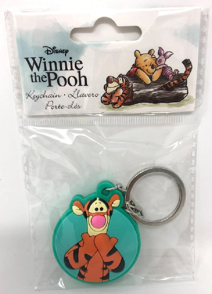 Winnie The Pooh Round Character Keyrings - 4 Designs