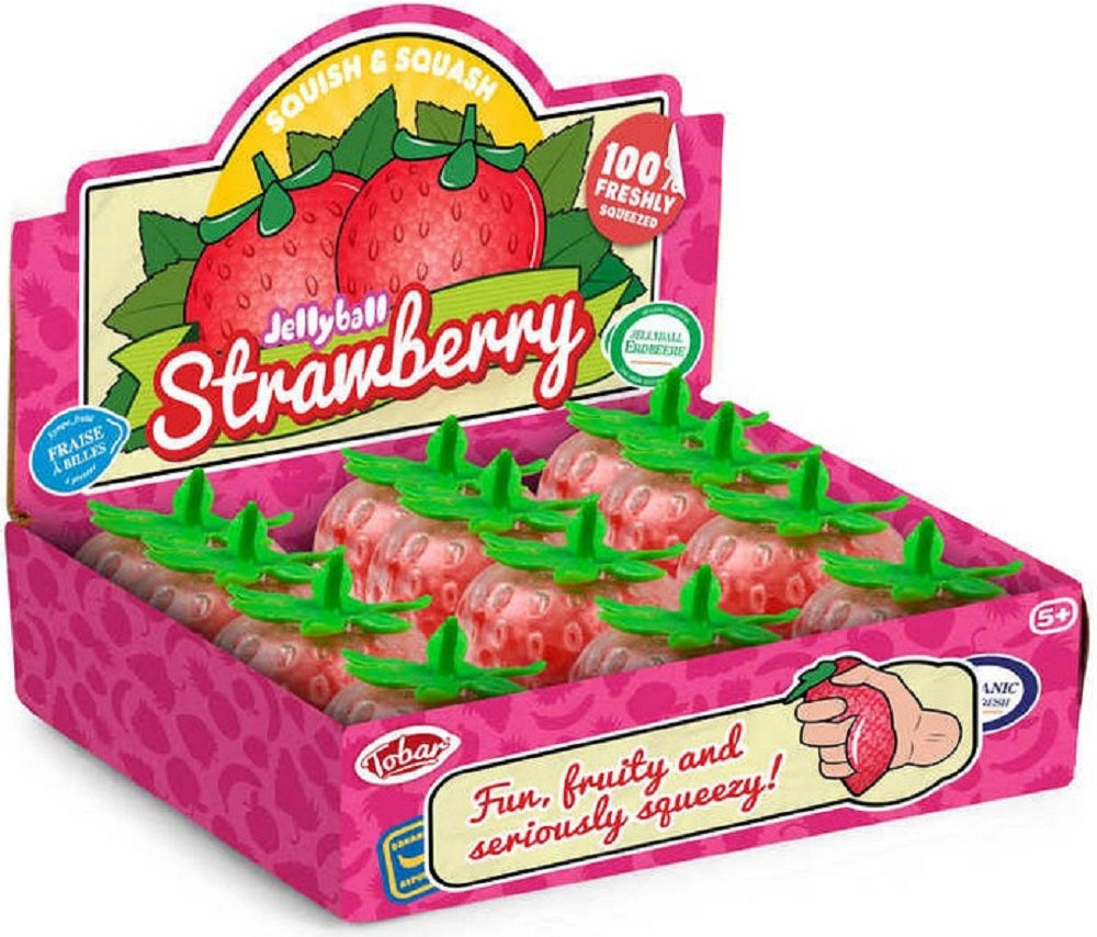 Tobar Jellyball Strawberry 9cm