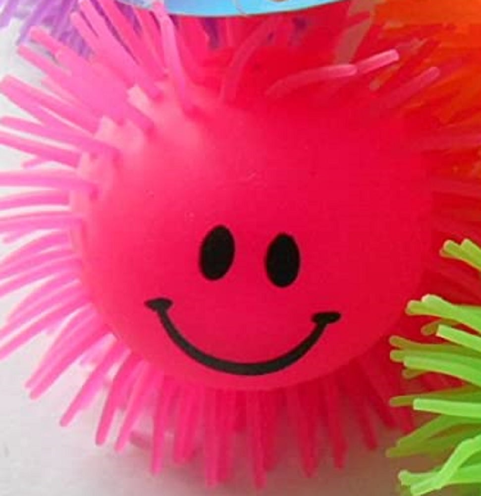 Smiley Face Puffer Ball With Light