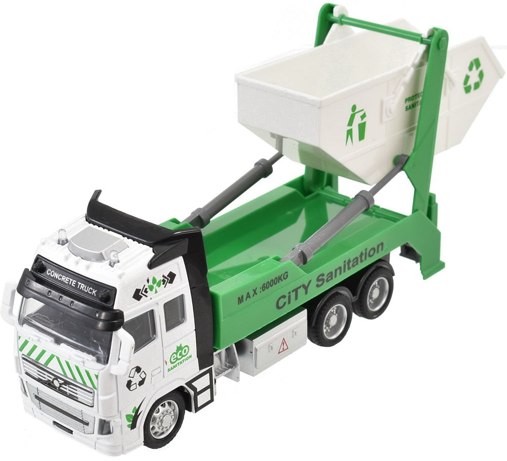 KandyToys Pull Back Die Cast Recycling Lorries