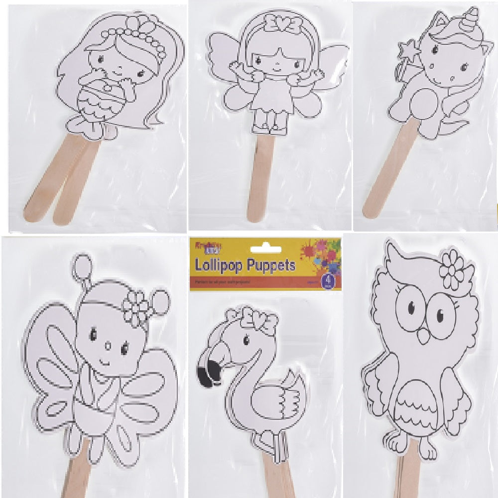 KandyToys Lollipop Puppets - 6 Designs