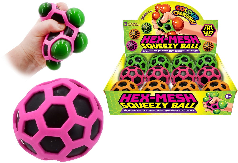 Kandytoys Squishy Hex Balls