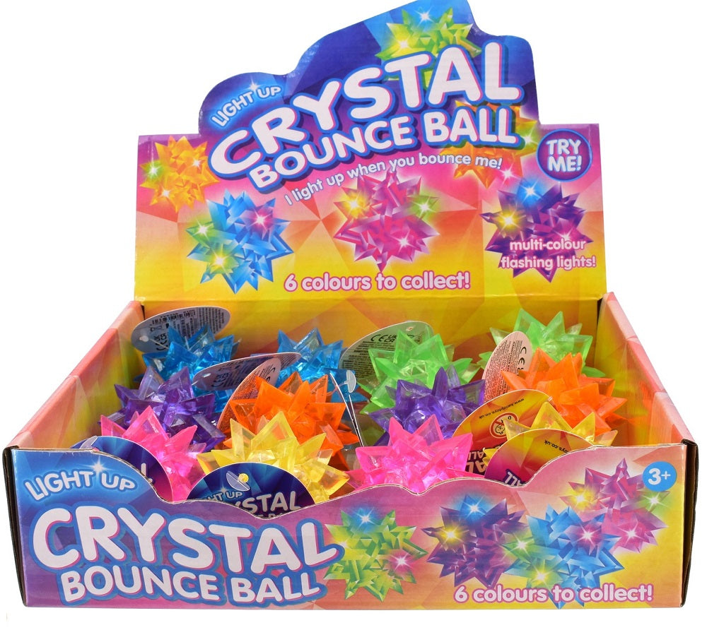 Kandytoys Light Up Crystal Bounce Ball