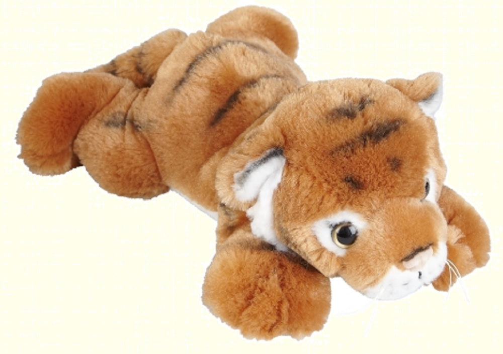Ravensden Soft Plush Tiger Laying 25cm