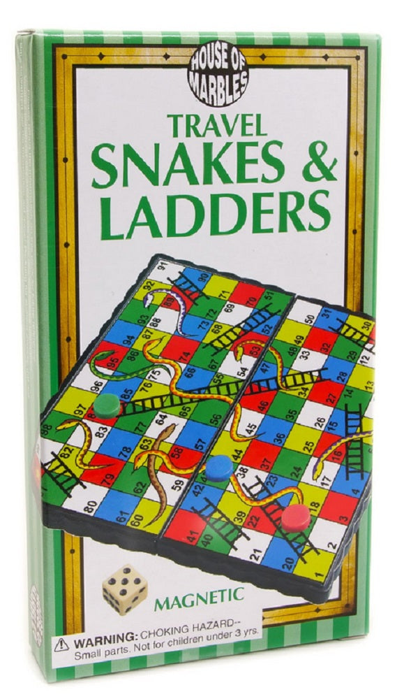 Magnetic Travel Snakes and Ladders