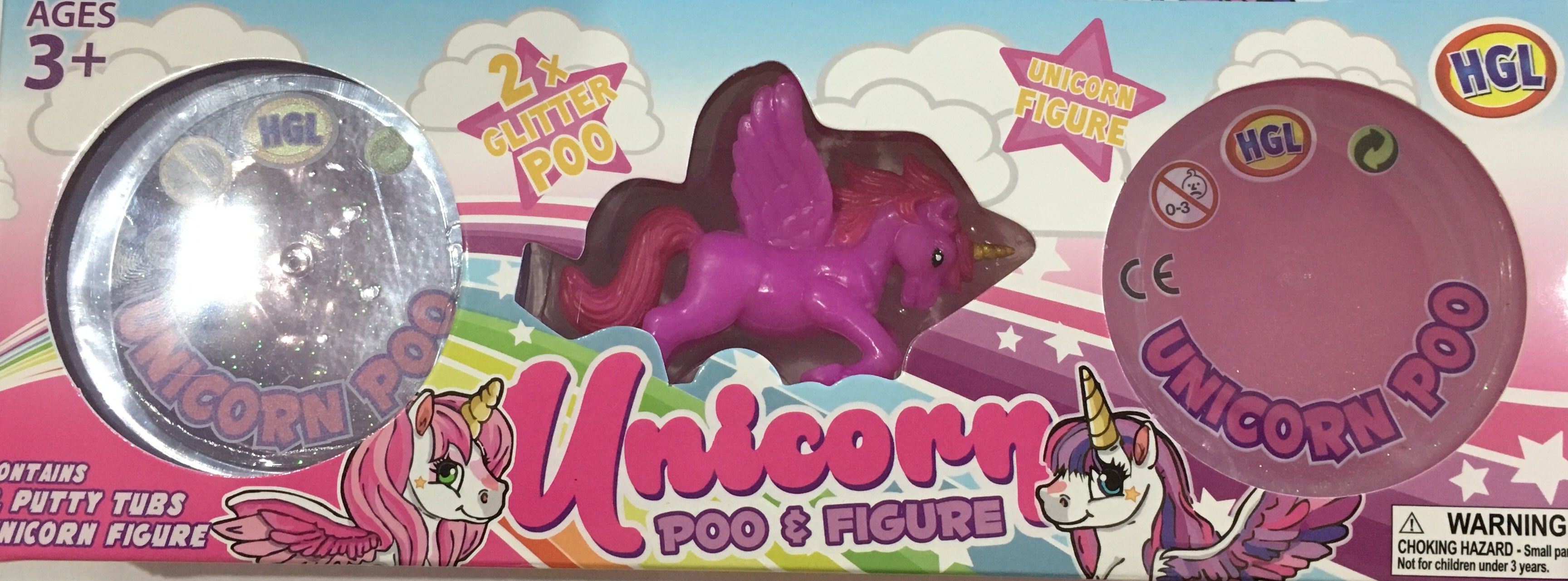 Unicorn Poo & Figure Set
