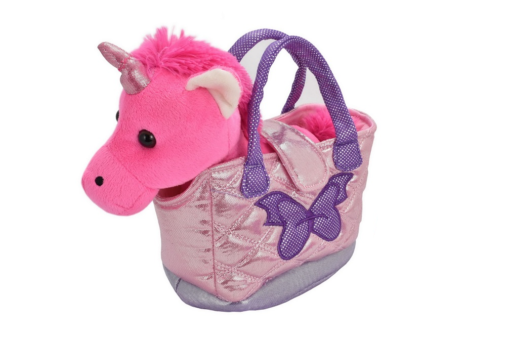 Kandy Toys Soft Plush Unicorn In Bag