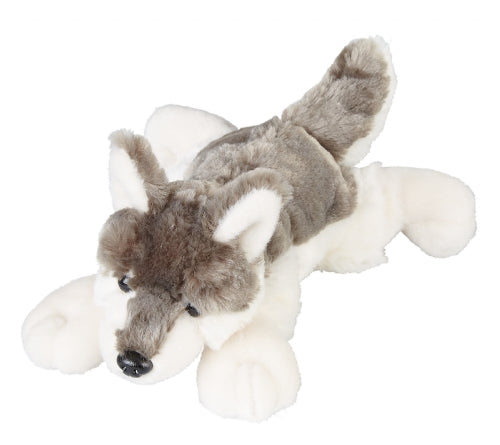 Ravensden Soft Plush Wolf Laying 27cm