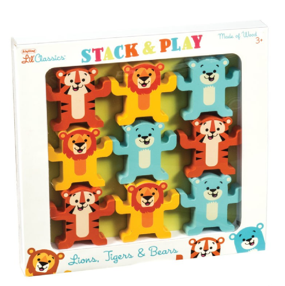 Stack & Play Wood Stacking Animals