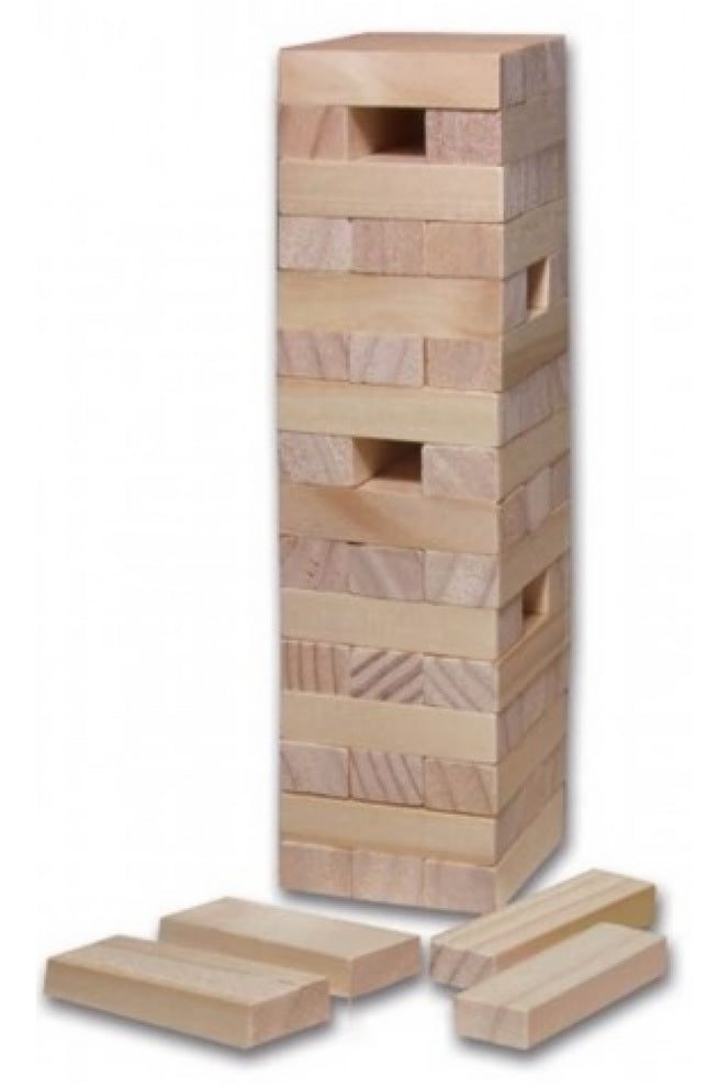 Tradditional Mini Wooden Tumbling Tower
