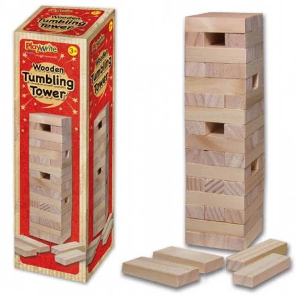 Tradditional Mini Wooden Tumbling Tower