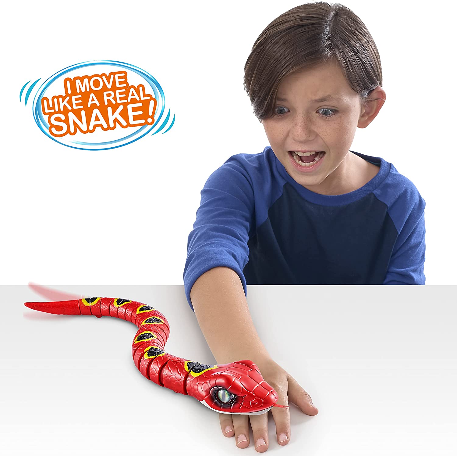 Zuru Pets Alive Red Snake Toy