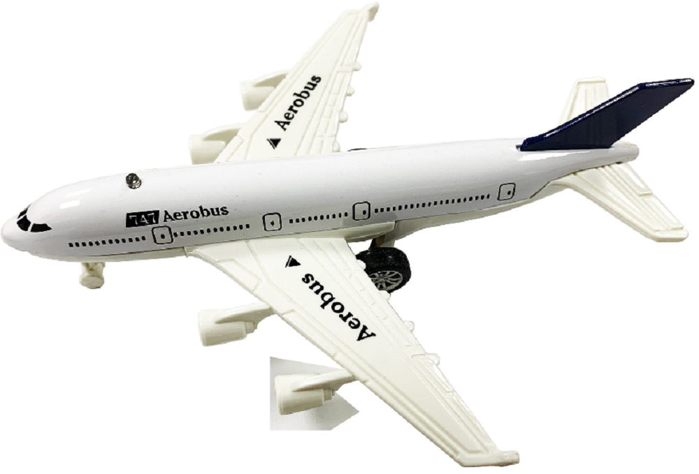KandyToys Pull Back Super Airliner with Sound