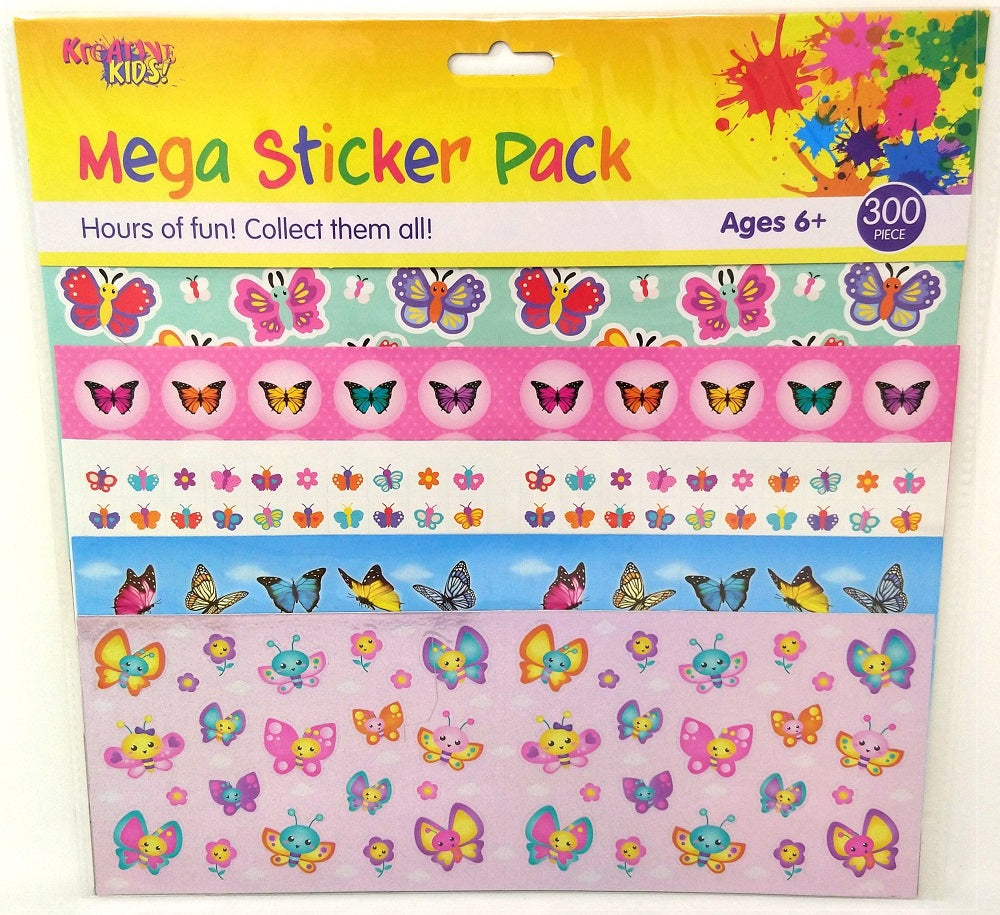 Kandytoys Kreative Kids Mega Sticker Pack