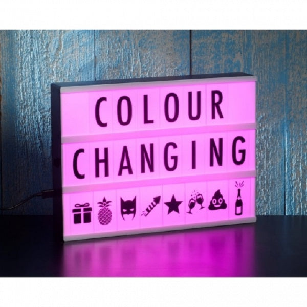 A4 Colour Changing Light Box