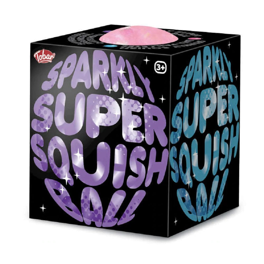 Tobar Sparkly Super Squish Ball 11cm