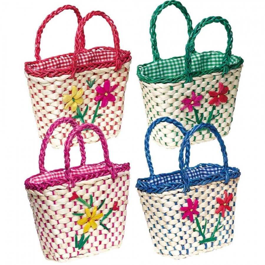 Flower Woven Basket