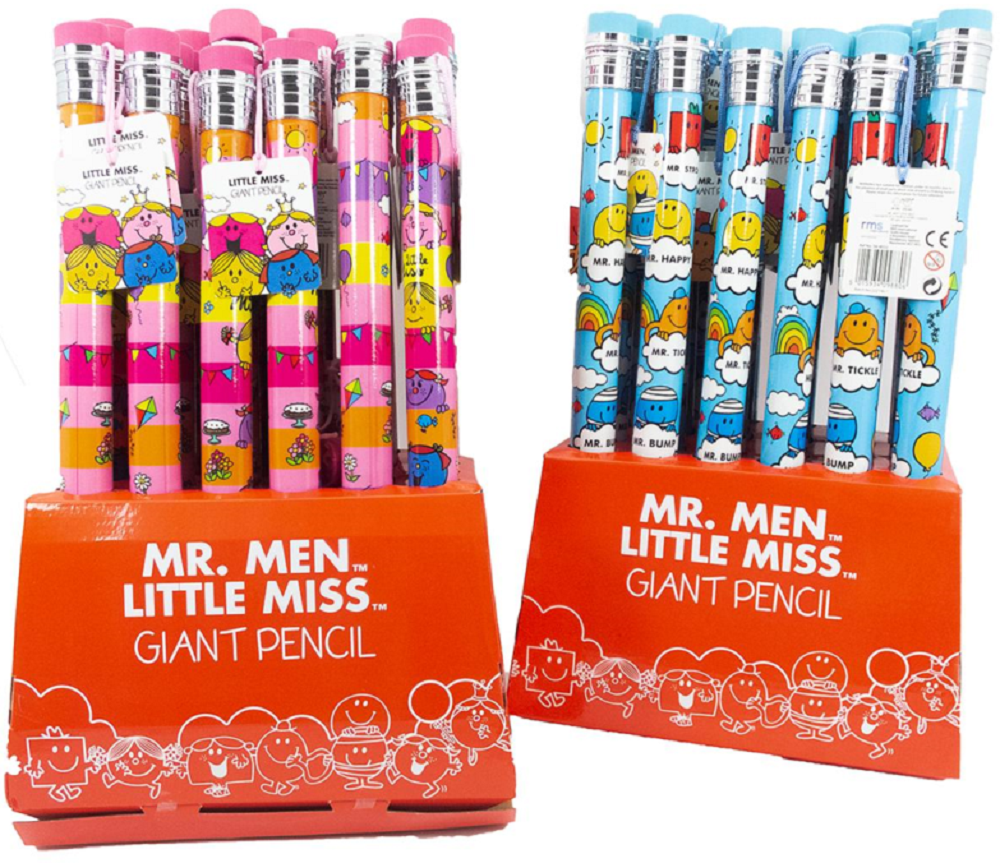 Mr Men Little Miss Giant Pencil