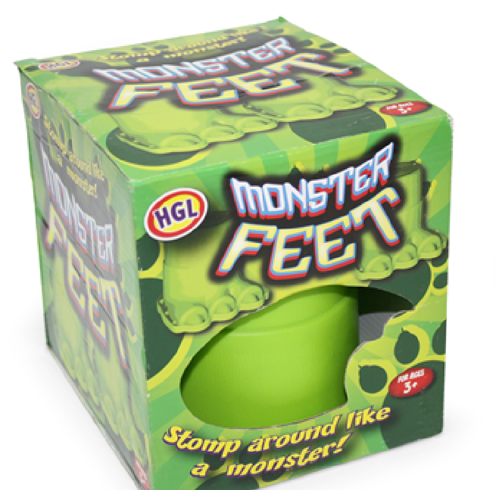 Green Monster Feet Stilts