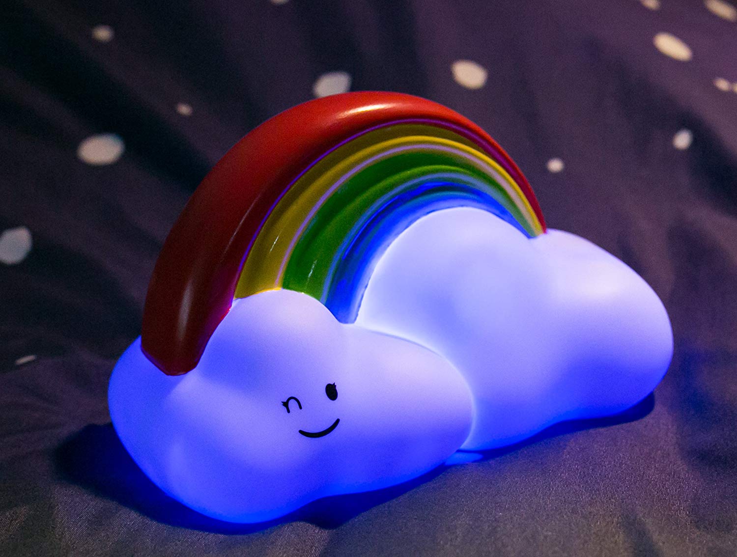 Rainbow Cloud LED Colour Changing Night Light