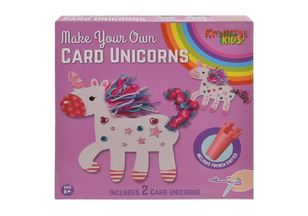 Make Your Own 2pc Card Unicorns In A Box