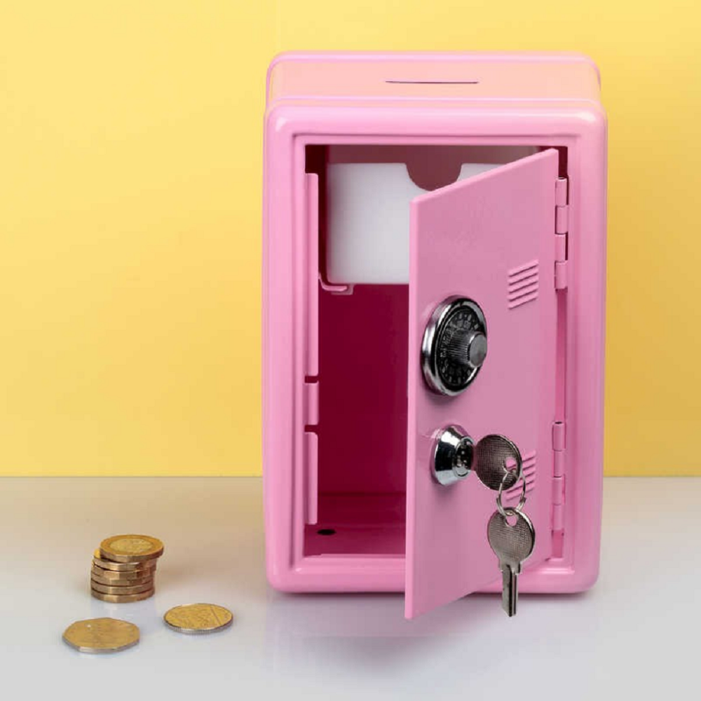 Tobar Pink Metal Locker Bank