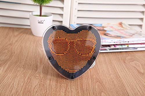 3D Heart Shaped Pin Art