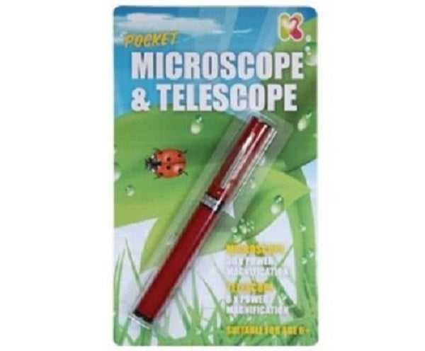 Pocket Microscope And Telescope