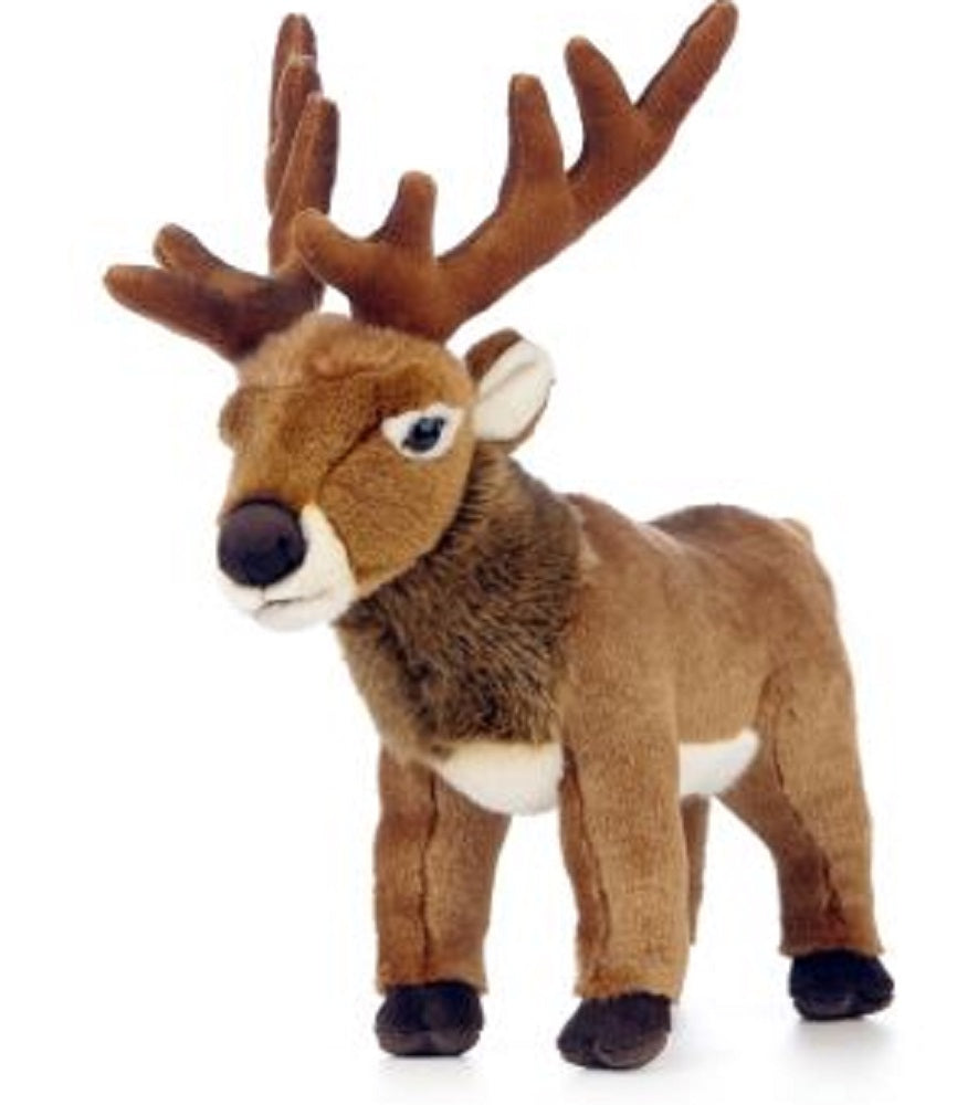 Living Nature Red Deer Stag Plush 30cm
