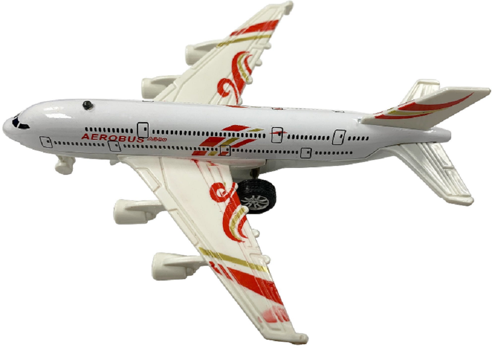 KandyToys Pull Back Super Airliner with Sound