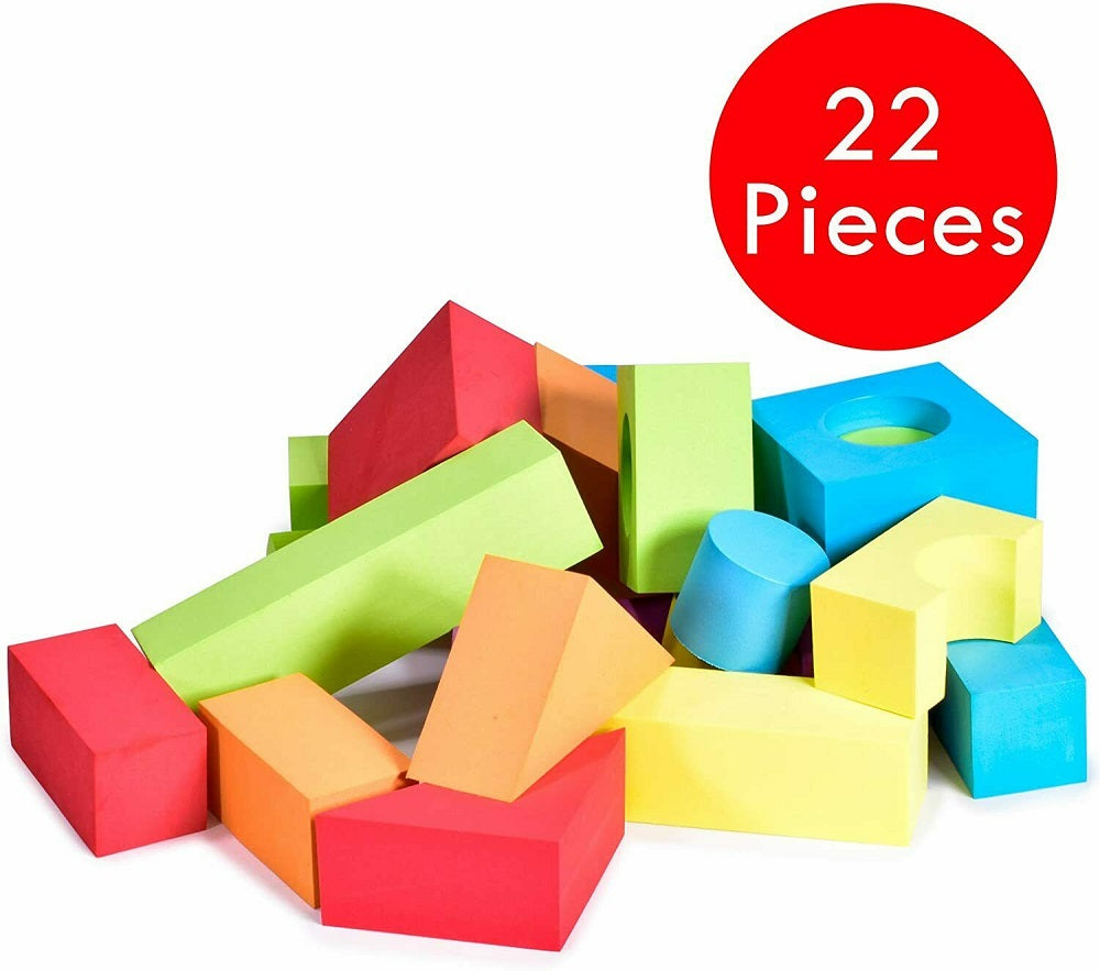 Kandytoys Fun Foam Blocks 22 pieces