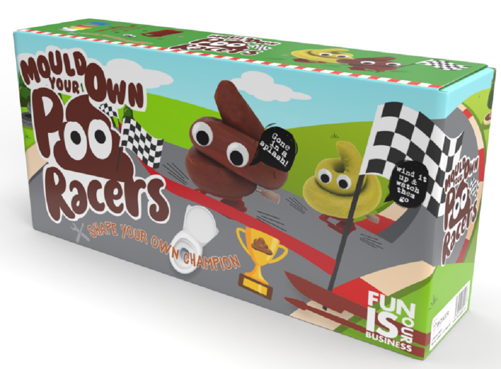 Boxer Gifts Mould your own Poo Racers