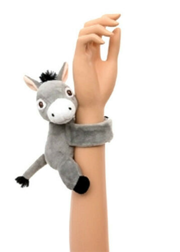 Keycraft Donkey Plush Wristipals Snap Band Bracelet