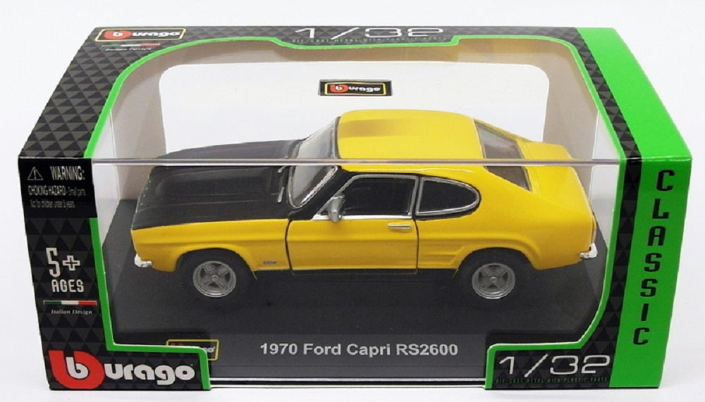Bburag Die Cast Metal 1970 Ford Capri RS2600 1:32 Scale