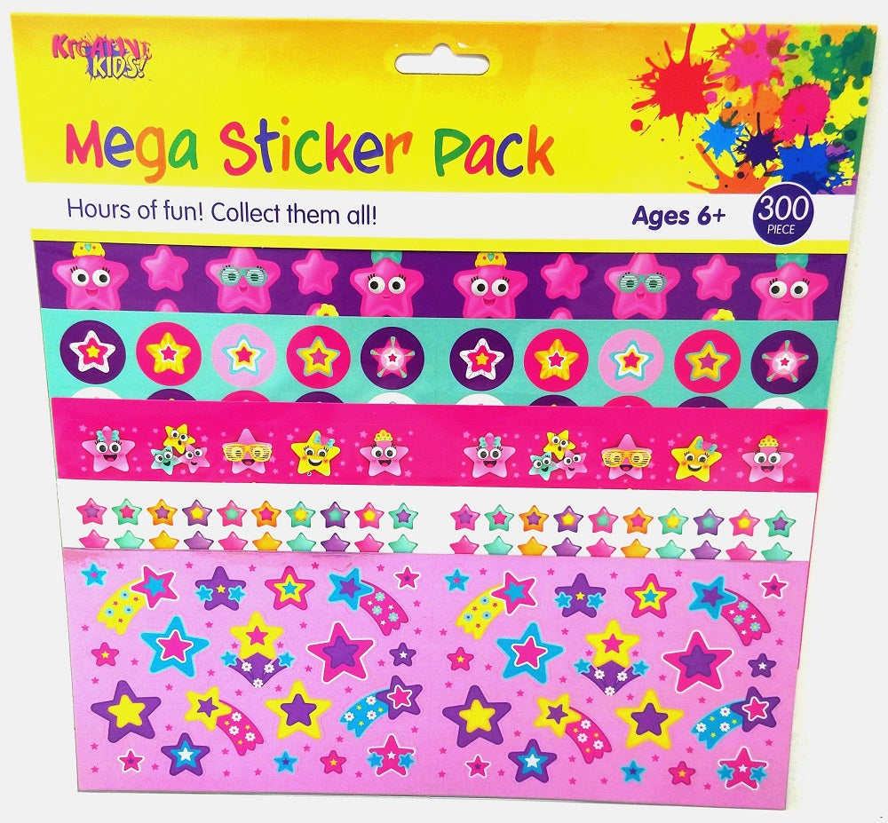 Kandytoys Kreative Kids Mega Sticker Pack