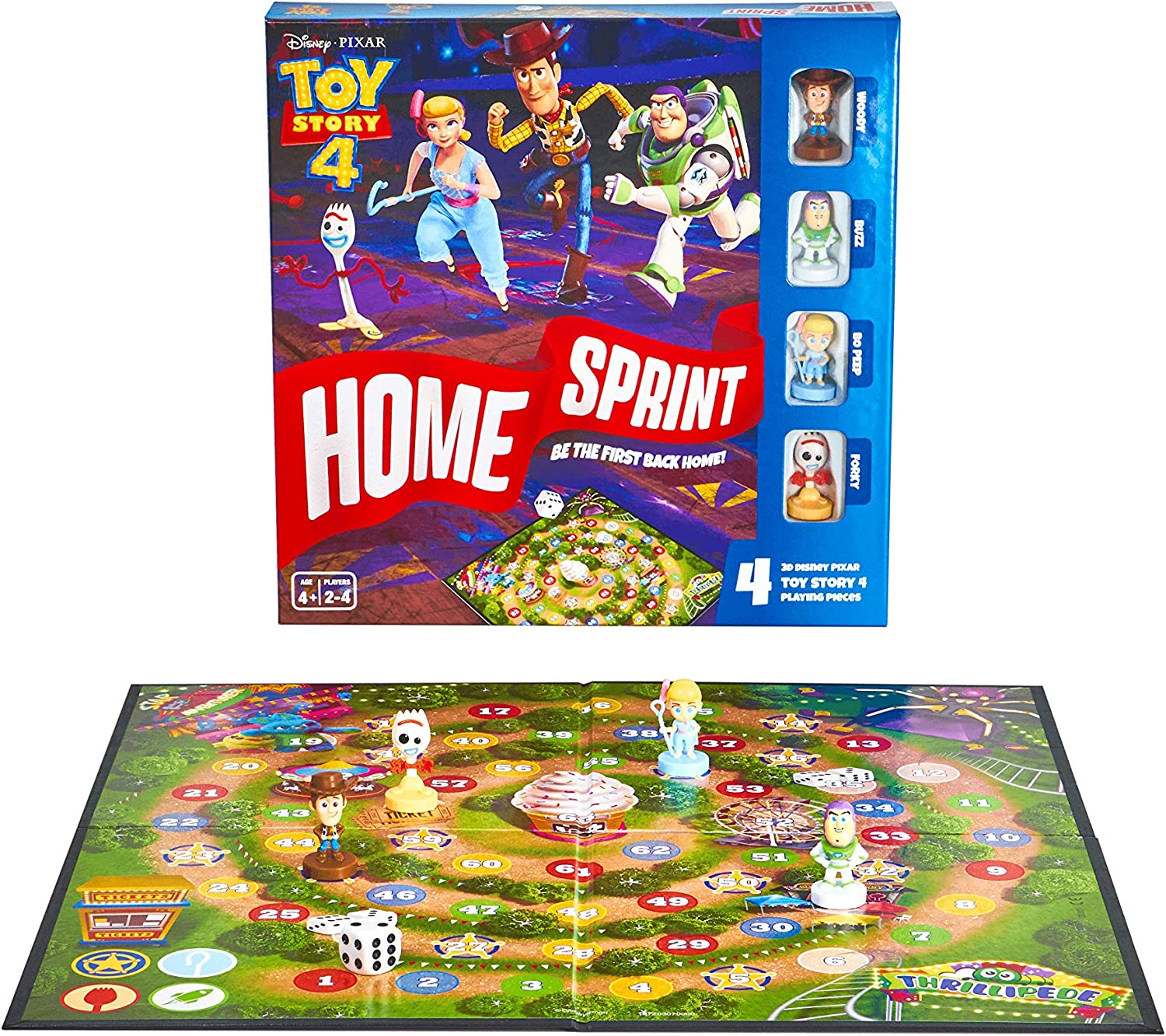 Toy Story 4 Home Sprint Board Game