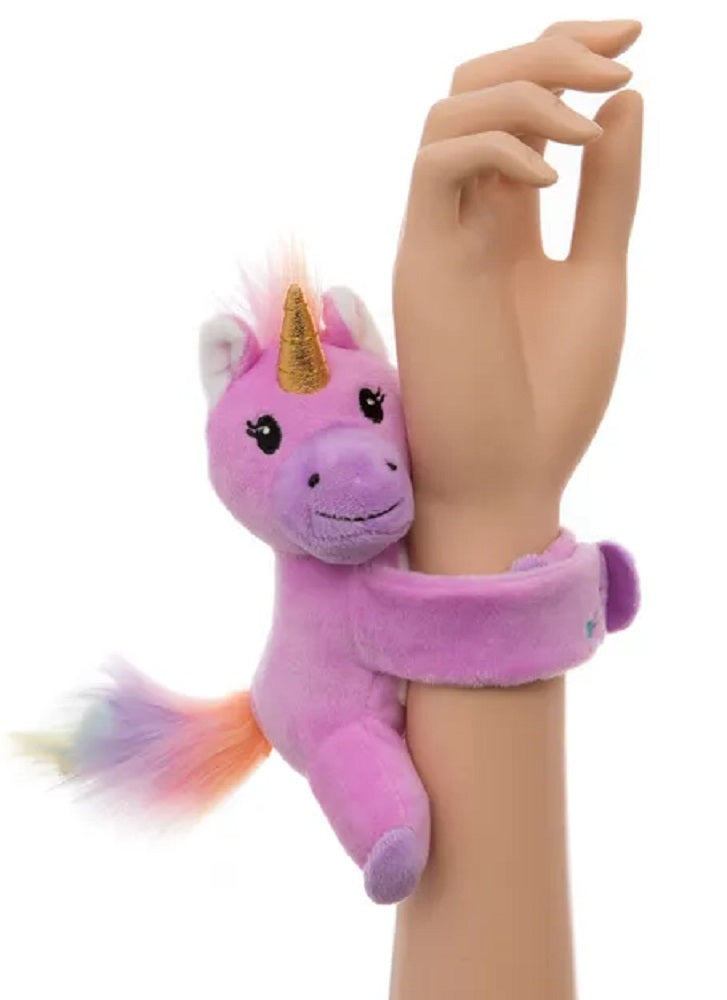 Keycraft Unicorn Plush Wristipals Snap Band Bracelet