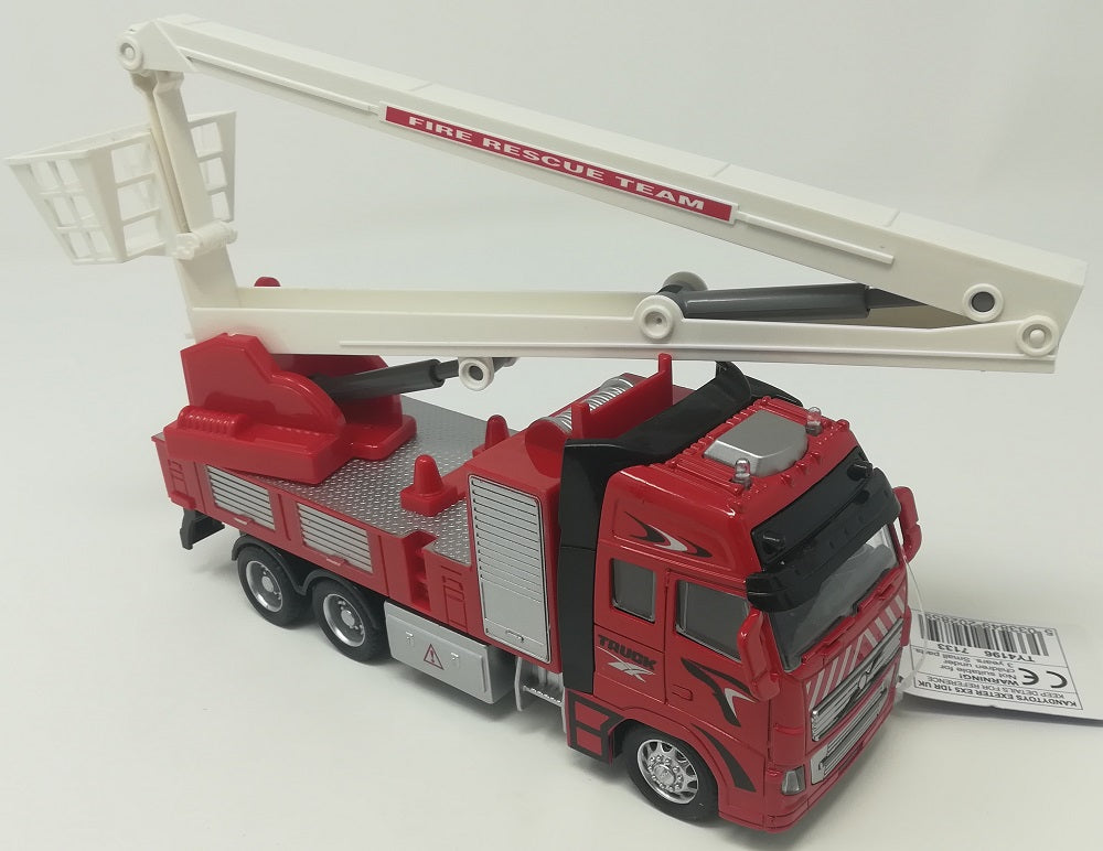 KandyToys Die Cast Pull Back Fire Engines